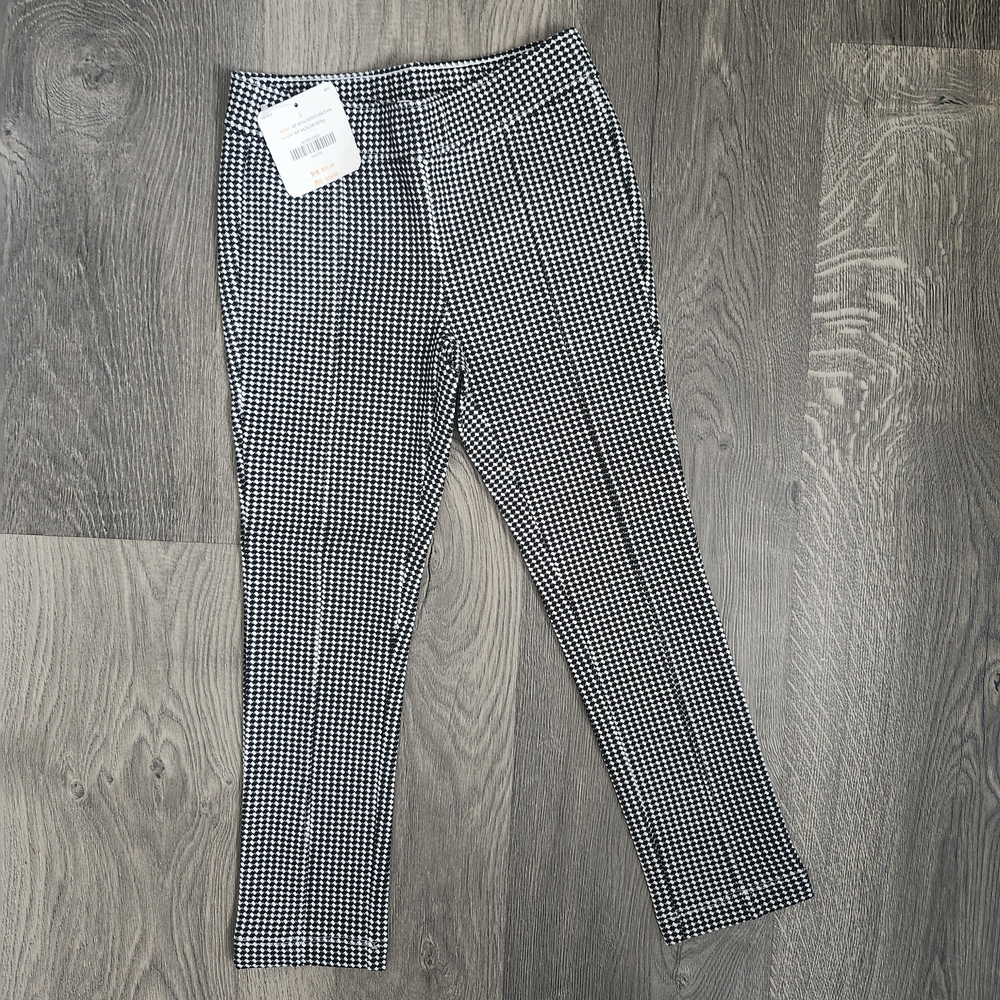 Gymboree, Girls, Ankle, Pull on pants, Black and White Checkered Pants